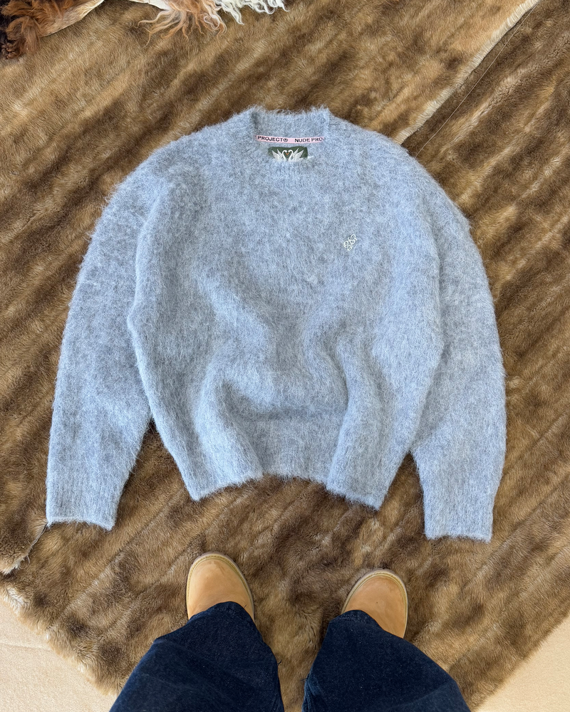 PREMIUM ALPACA SWEATER GREY