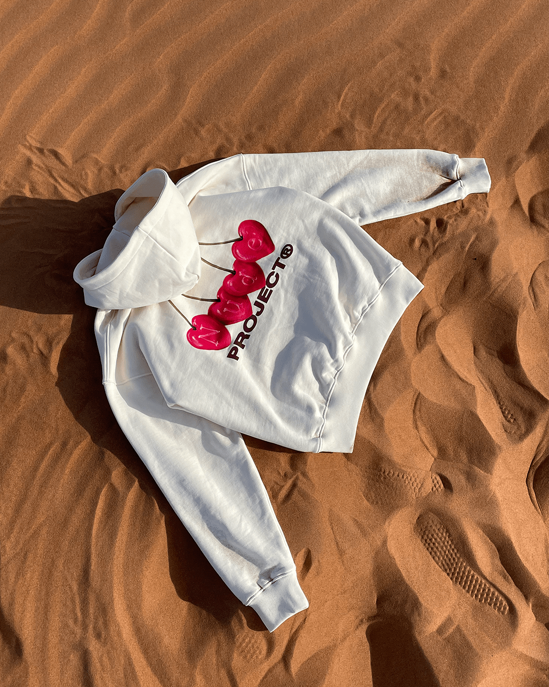 Cherry Hoodie Marshmallow