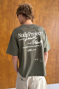Global Soon Tee Khaki