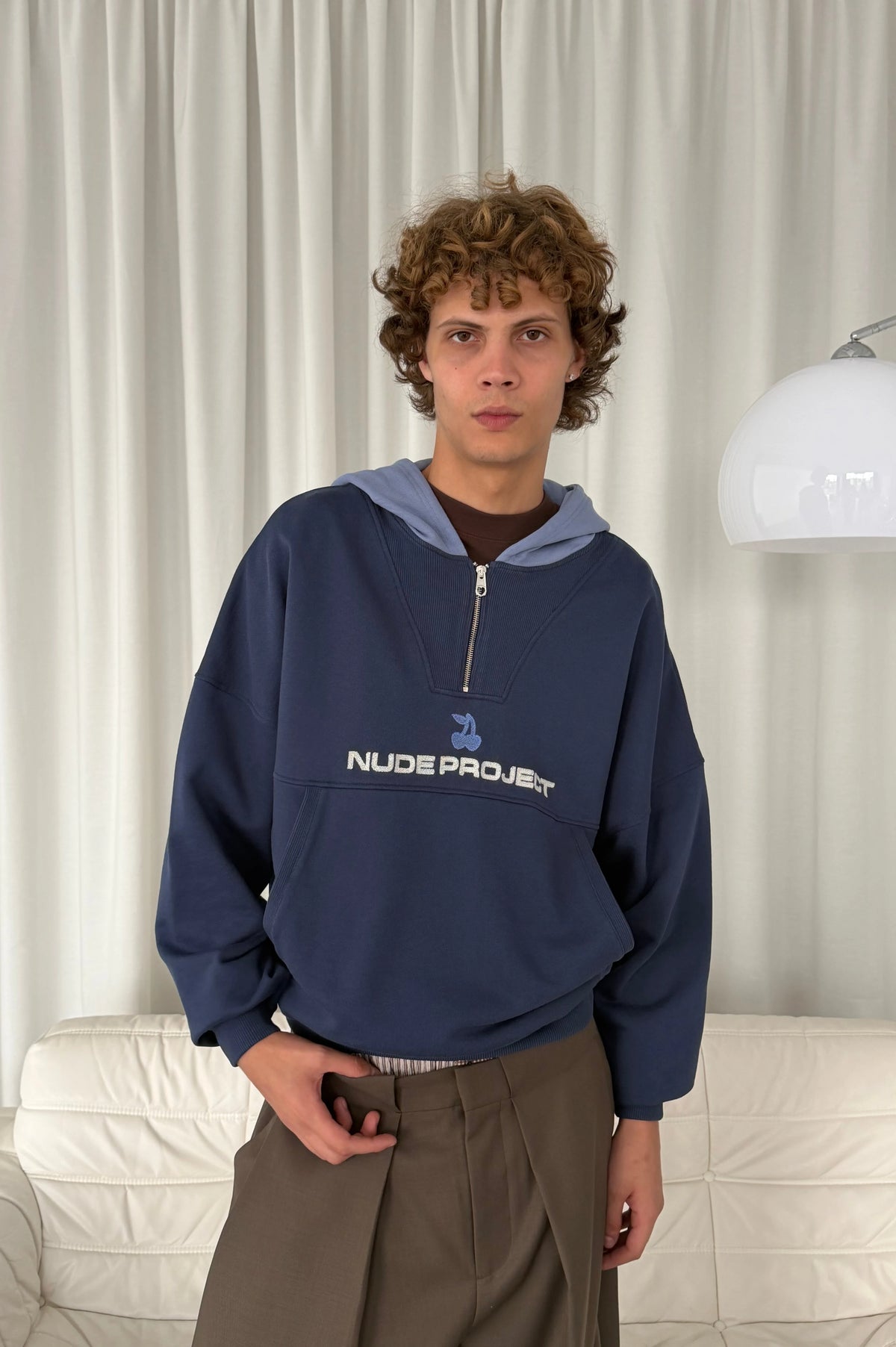 Jinju Hoodie Navy