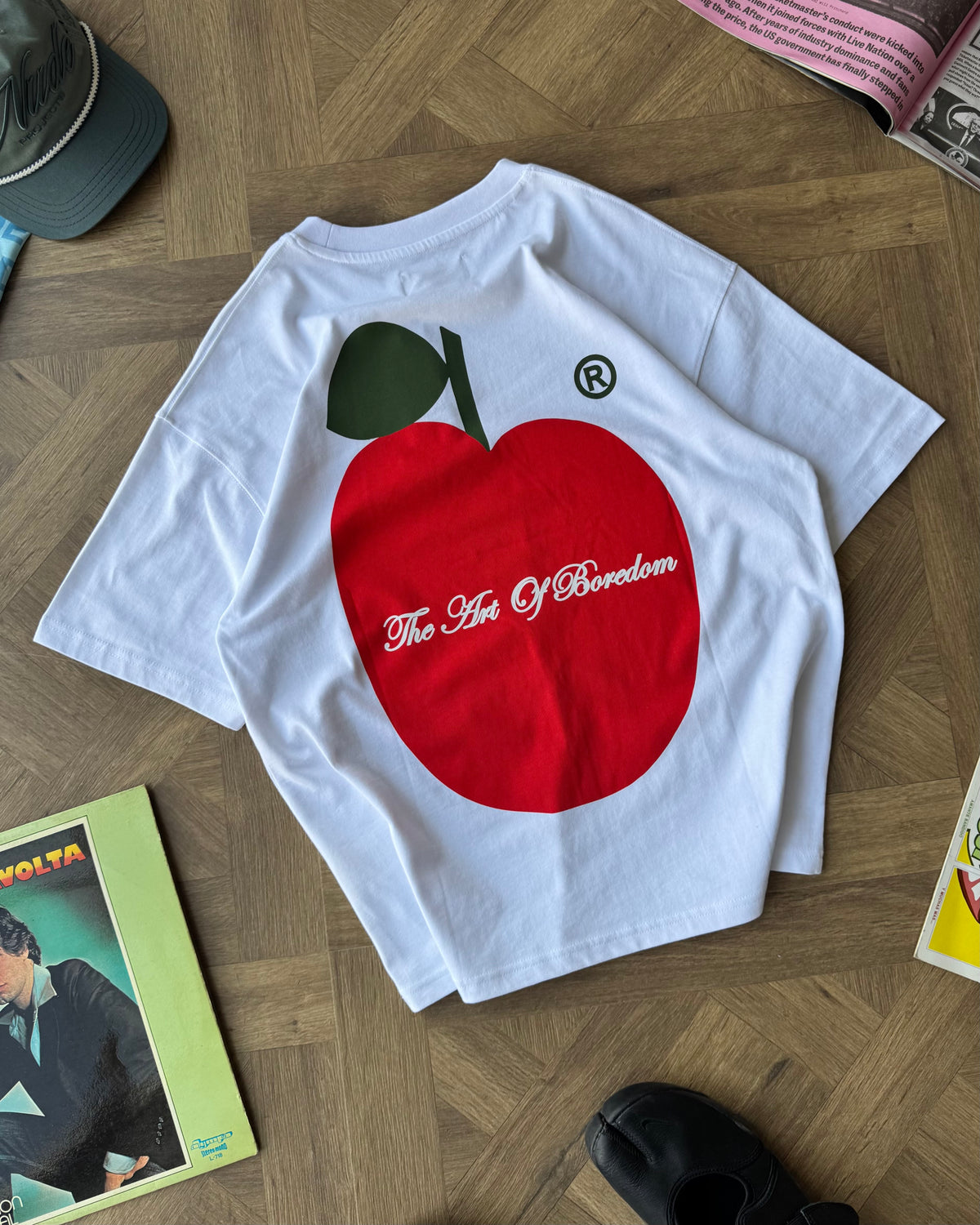 Apple Tee White