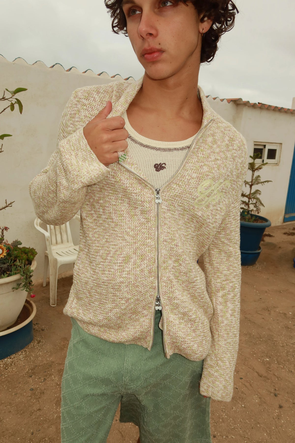 Mentawai Knit Zip-Up
