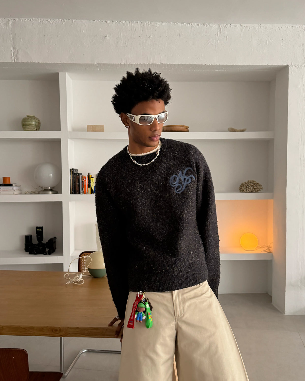 Le Marais Knit Sweater Ash