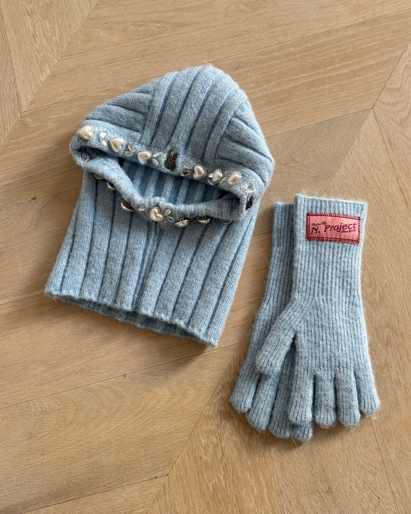 GLOVES BABY BLUE