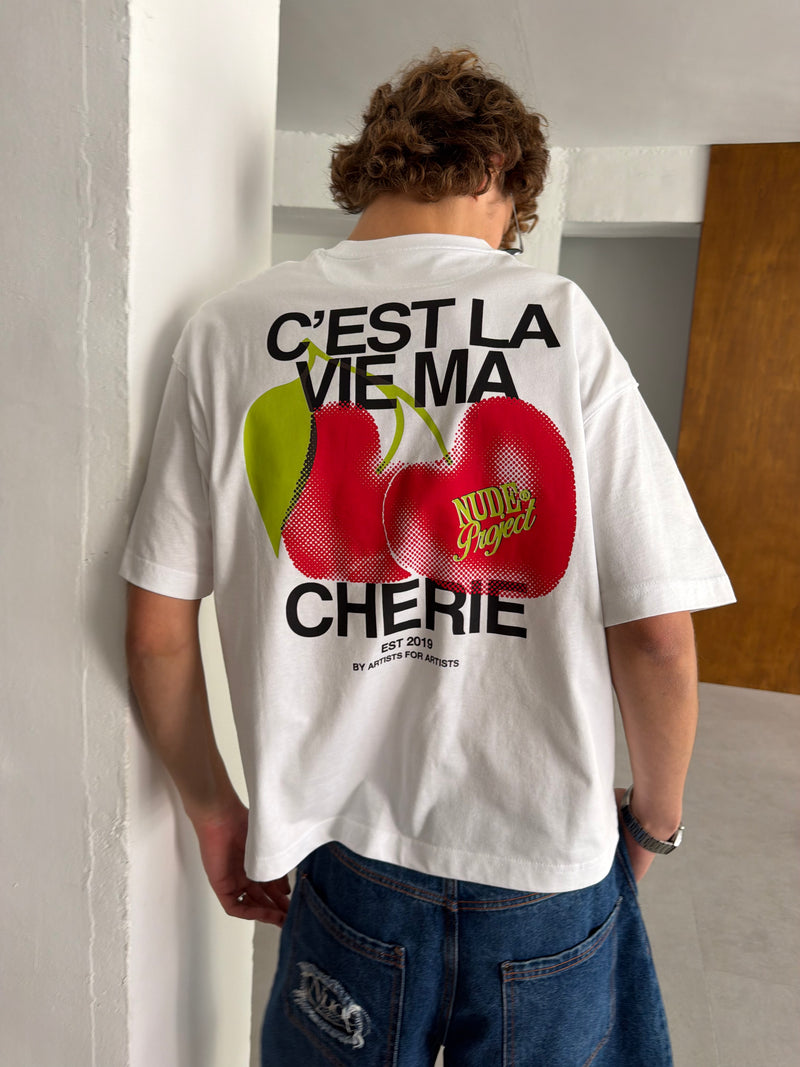 Ma Cherie Tee White