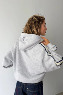 Biggie Hoodie Grey Melange