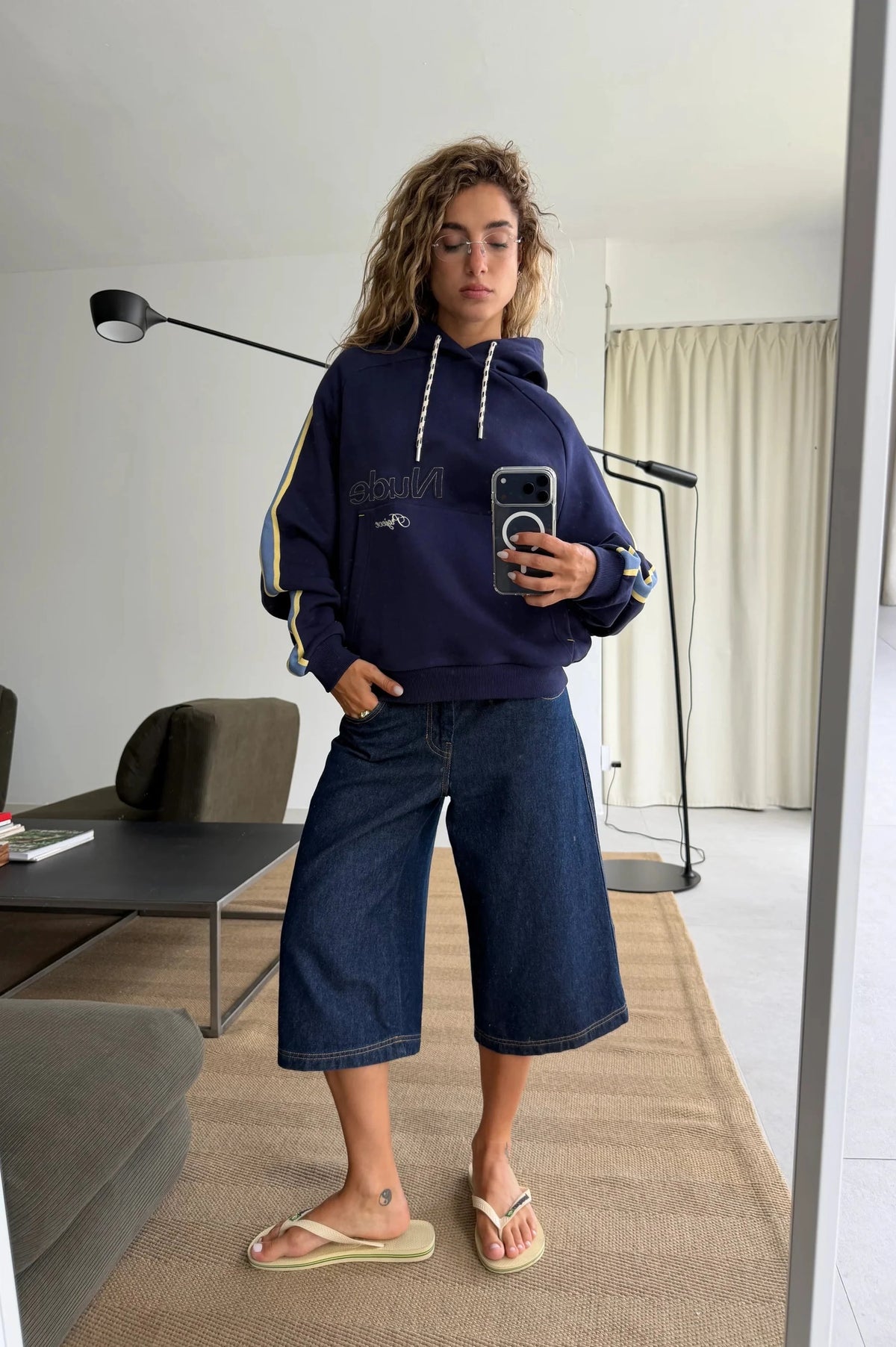 Biggie Hoodie Navy