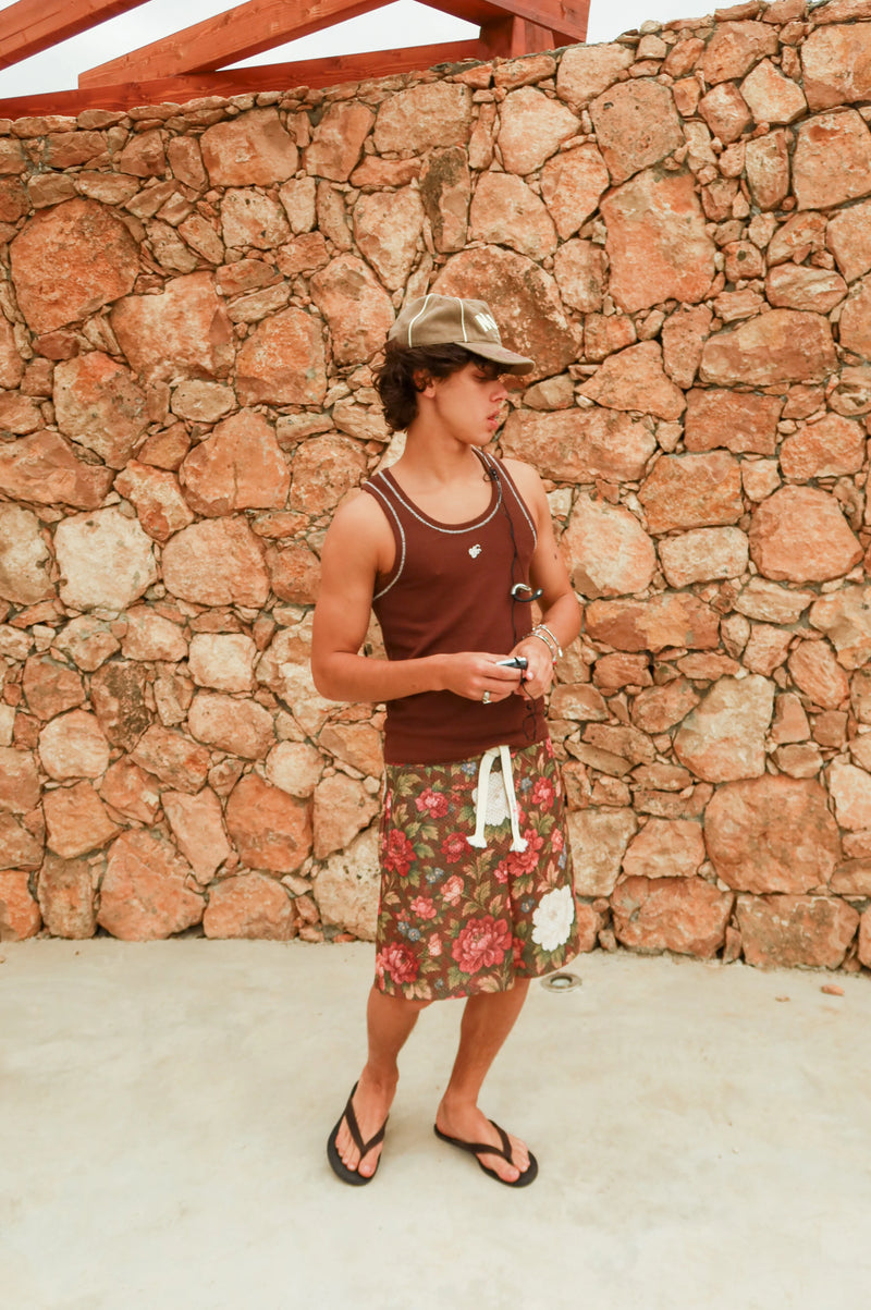 Floreal Mesh Short