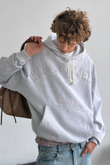 Manhattan Hoodie Grey