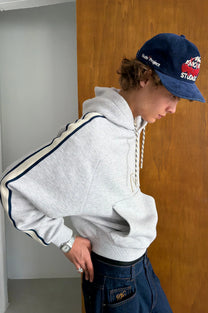 Biggie Hoodie Grey Melange