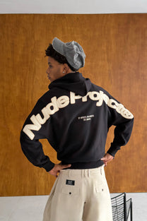 Beast Zip-up Hoodie Black