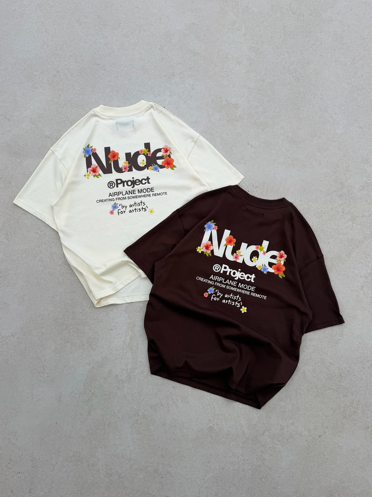 Lotus Tee Marshmallow