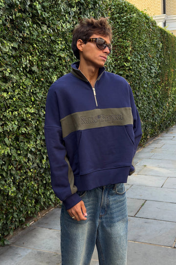 Idol Quarter-Zip Navy