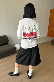 Carmin Tee White