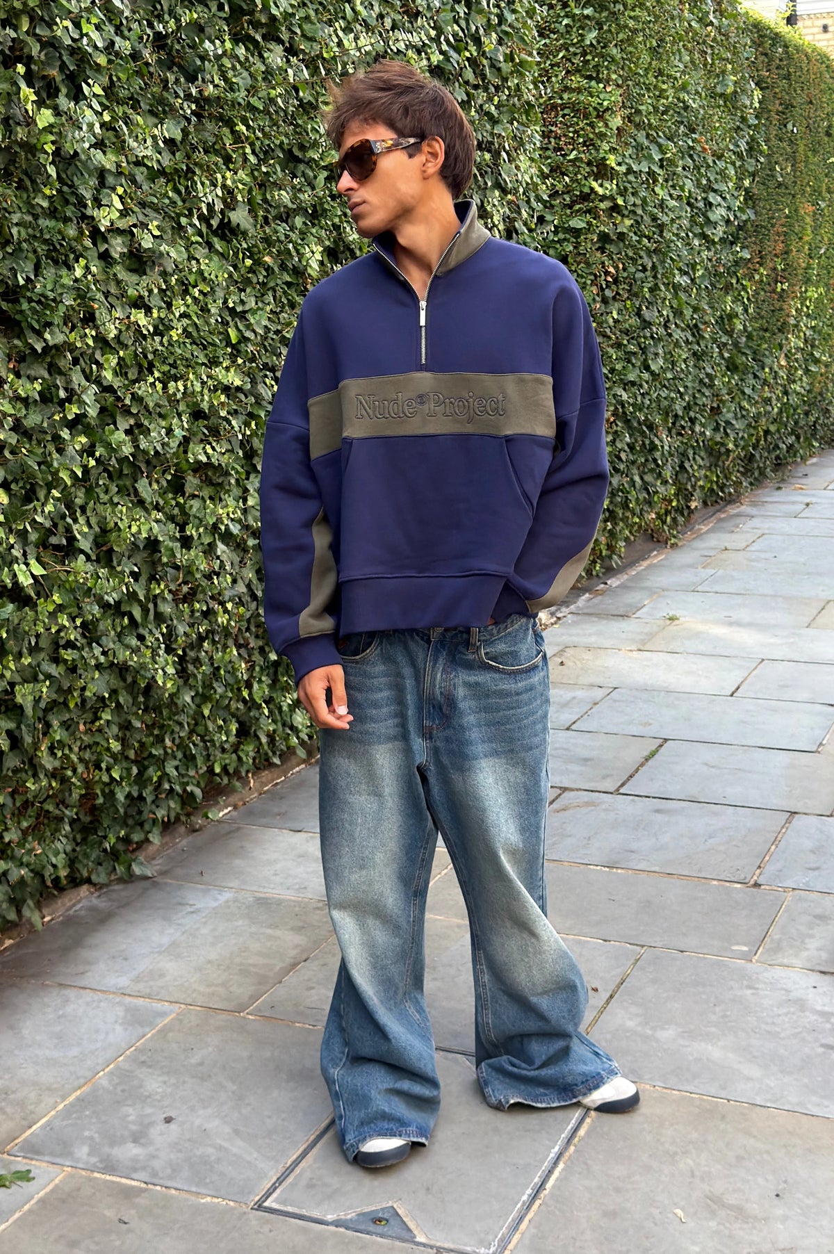 Idol Quarter-Zip Navy