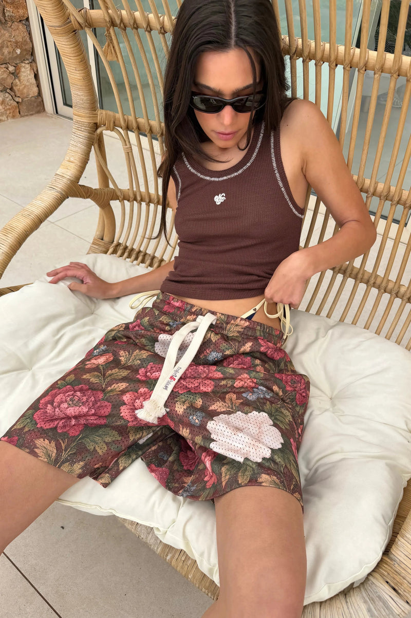 Floreal Mesh Short