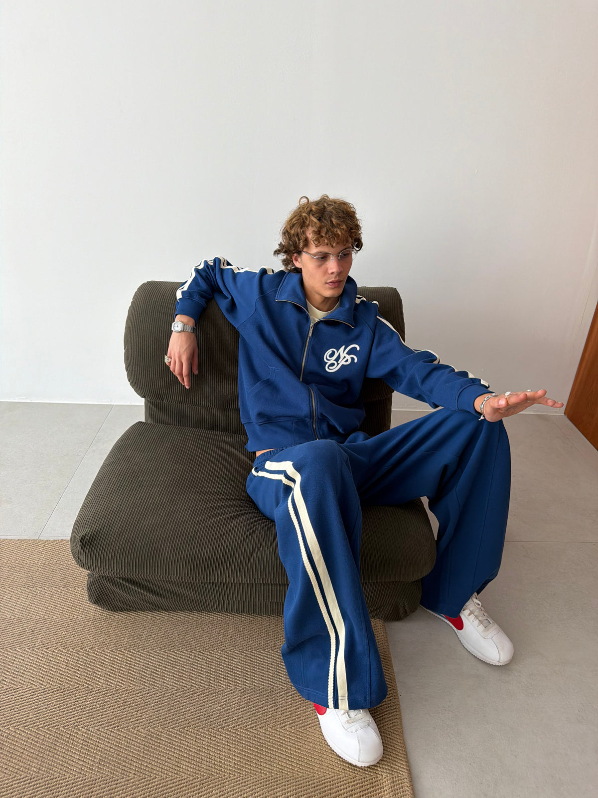 Ying Yang Sweatpants Blue