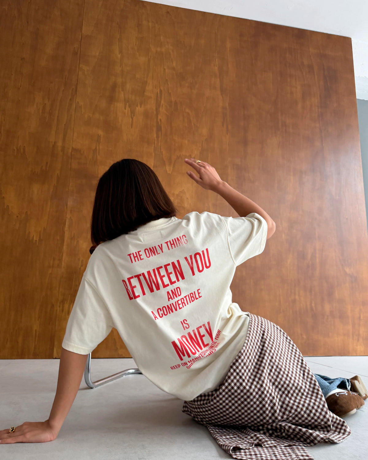 Sprint Tee Marshmallow