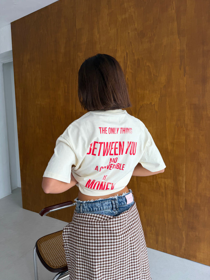 Sprint Tee Marshmallow