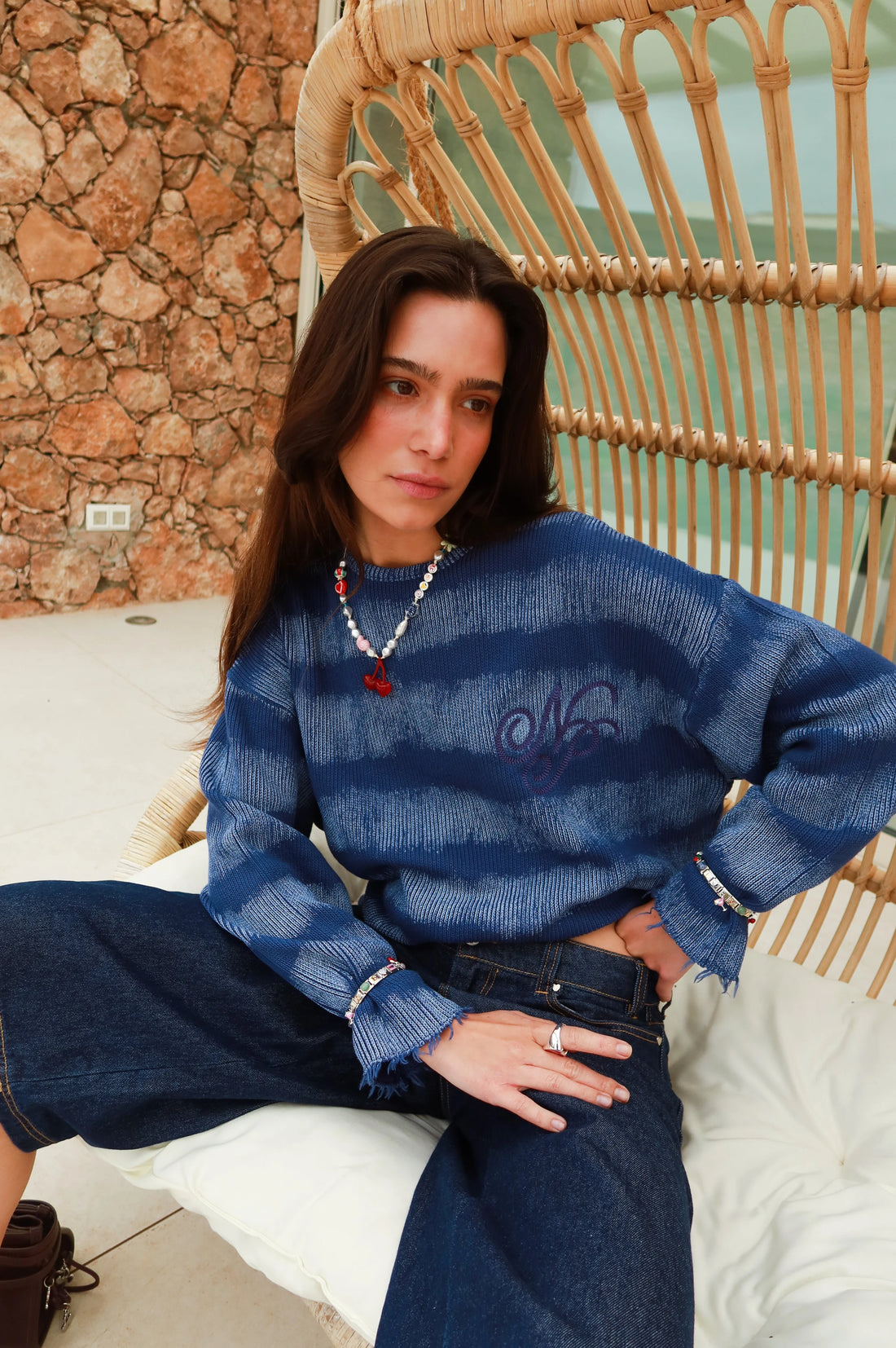 Waves Knit Sweater