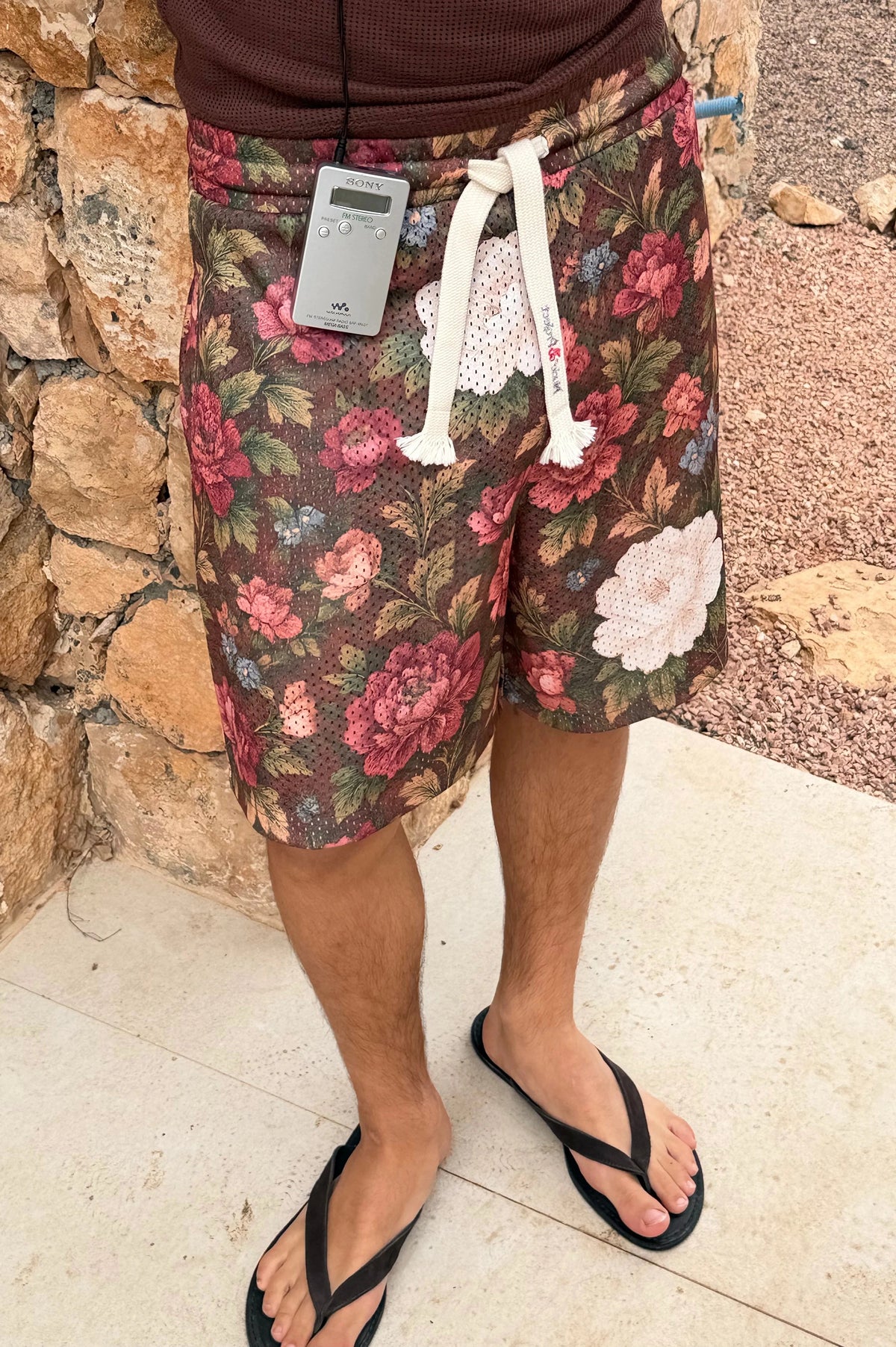 Floreal Mesh Short