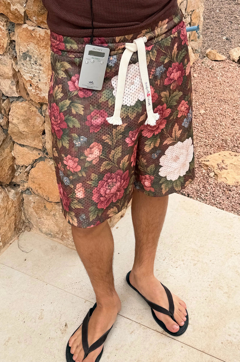 Floreal Mesh Short