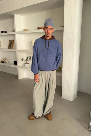 The Employee of the Month Knit Sweater Blue