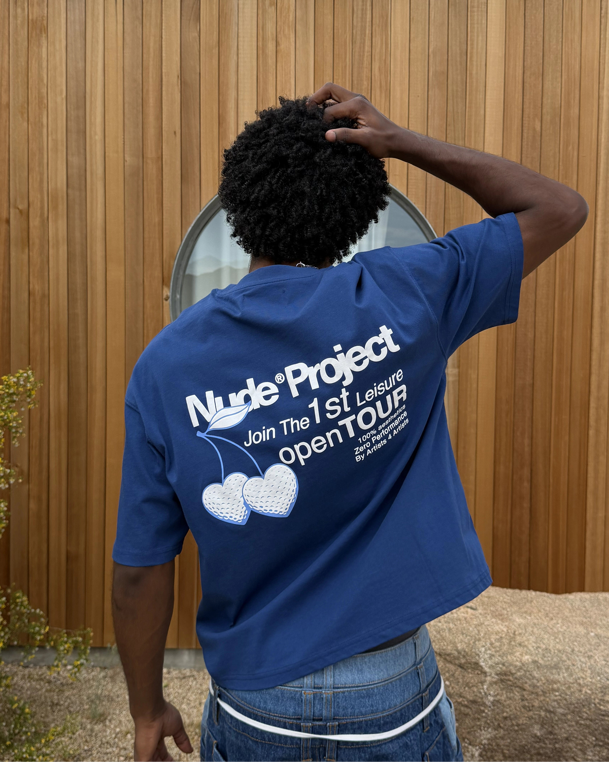 Leisure Tour Tee Navy