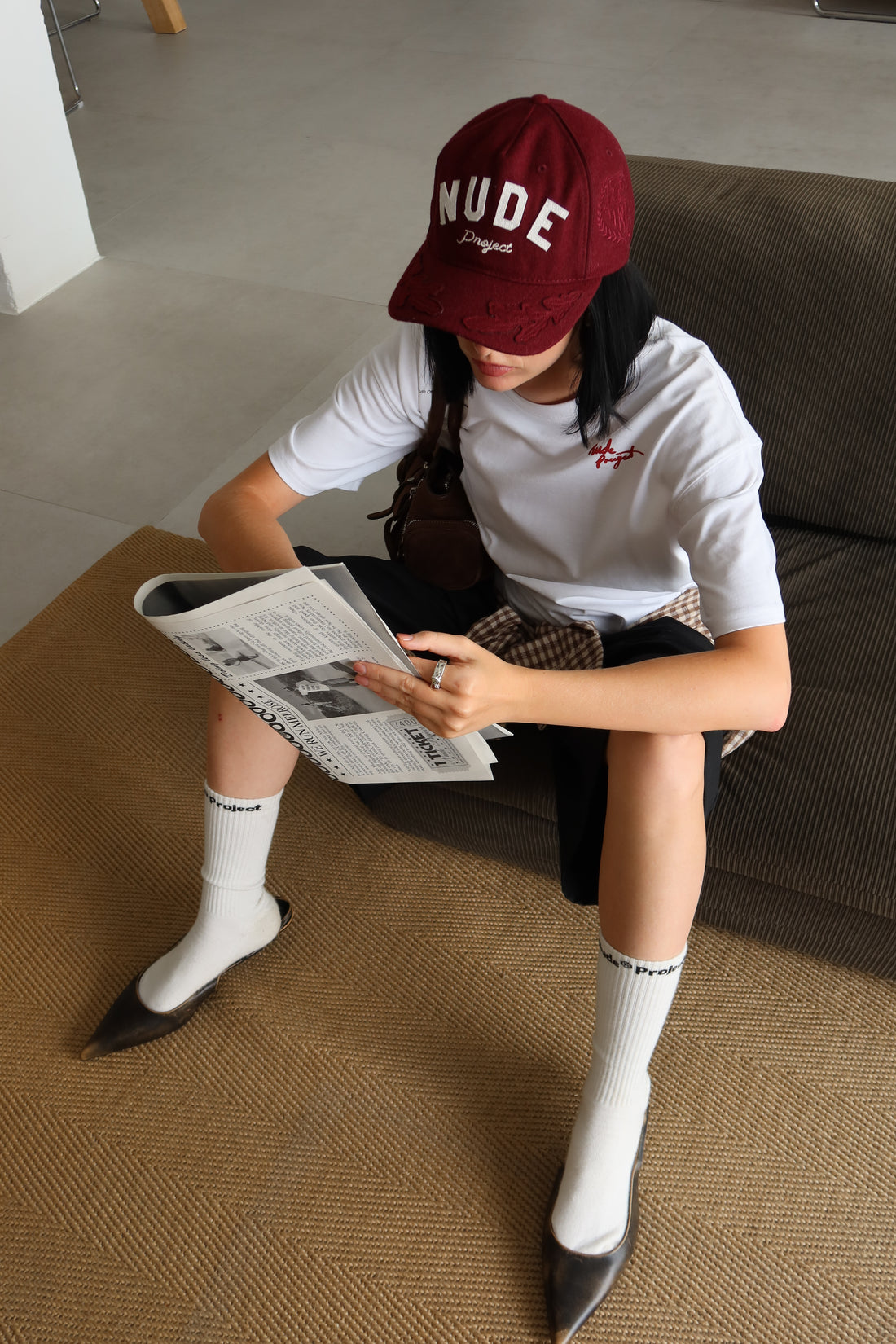 Varsity Cap Burgundy
