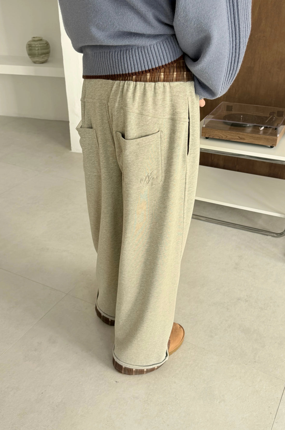 Drew Sweatpants Grey Melange