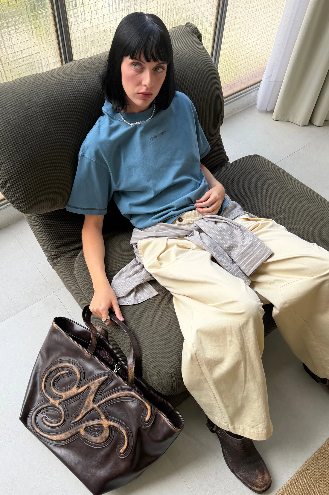 Script Bag Brown