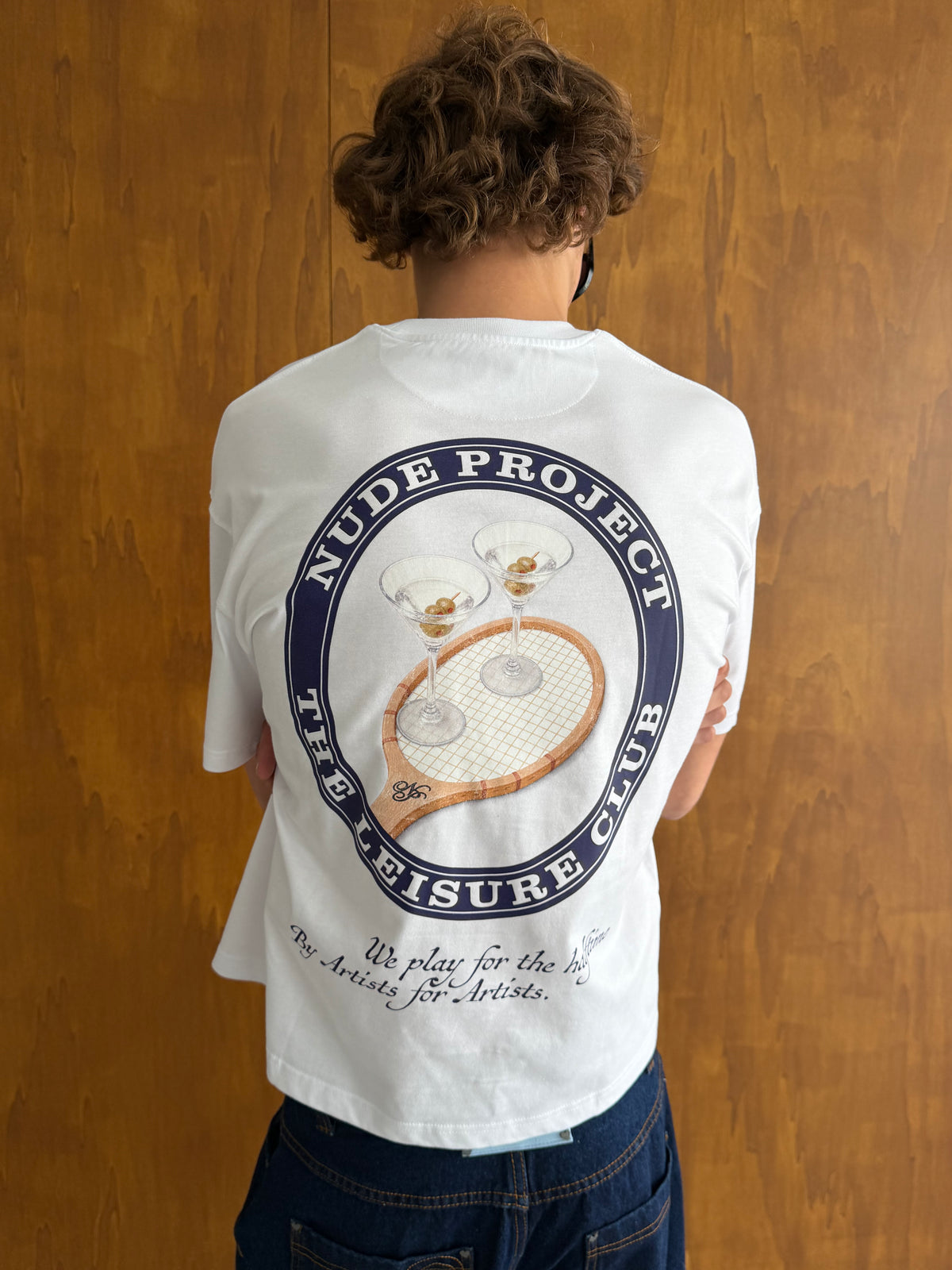 I Need A Break Tee White