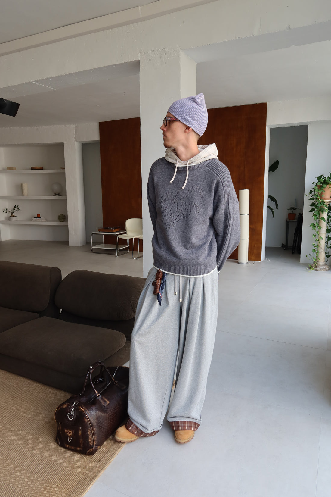 The Employee of the Month Knit Sweater Ash