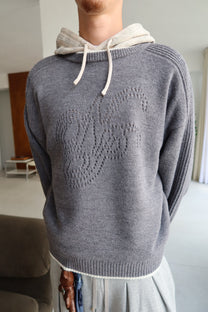 The Employee of the Month Knit Sweater Ash