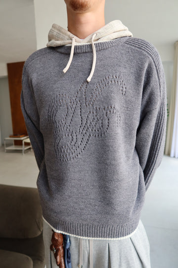 The Employee of the Month Knit Sweater Ash