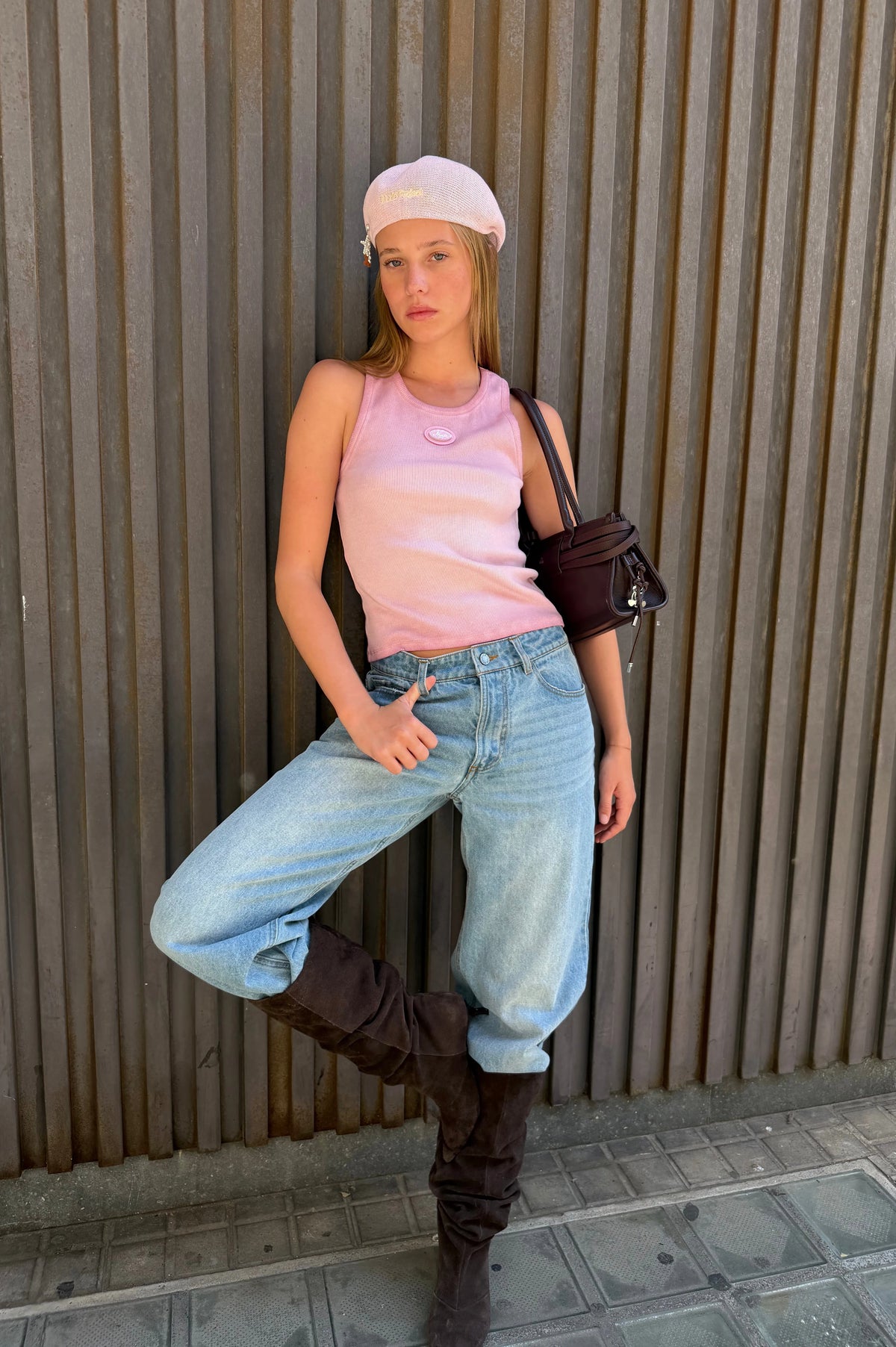 Sophisticated Pleasure Tank Top Pink
