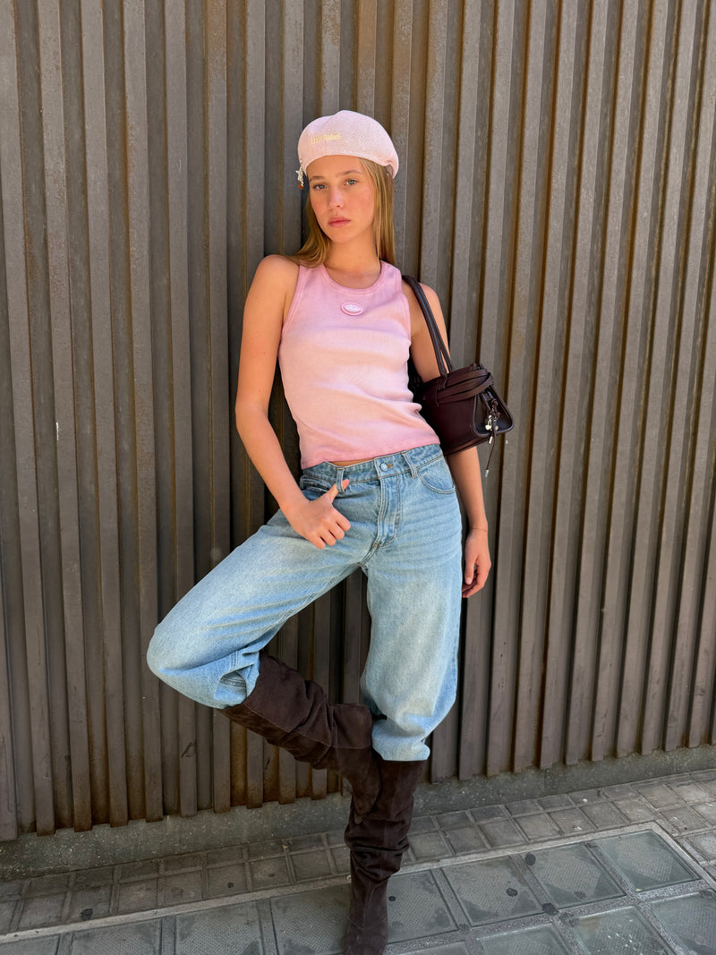 Sophisticated Pleasure Tank Top Pink