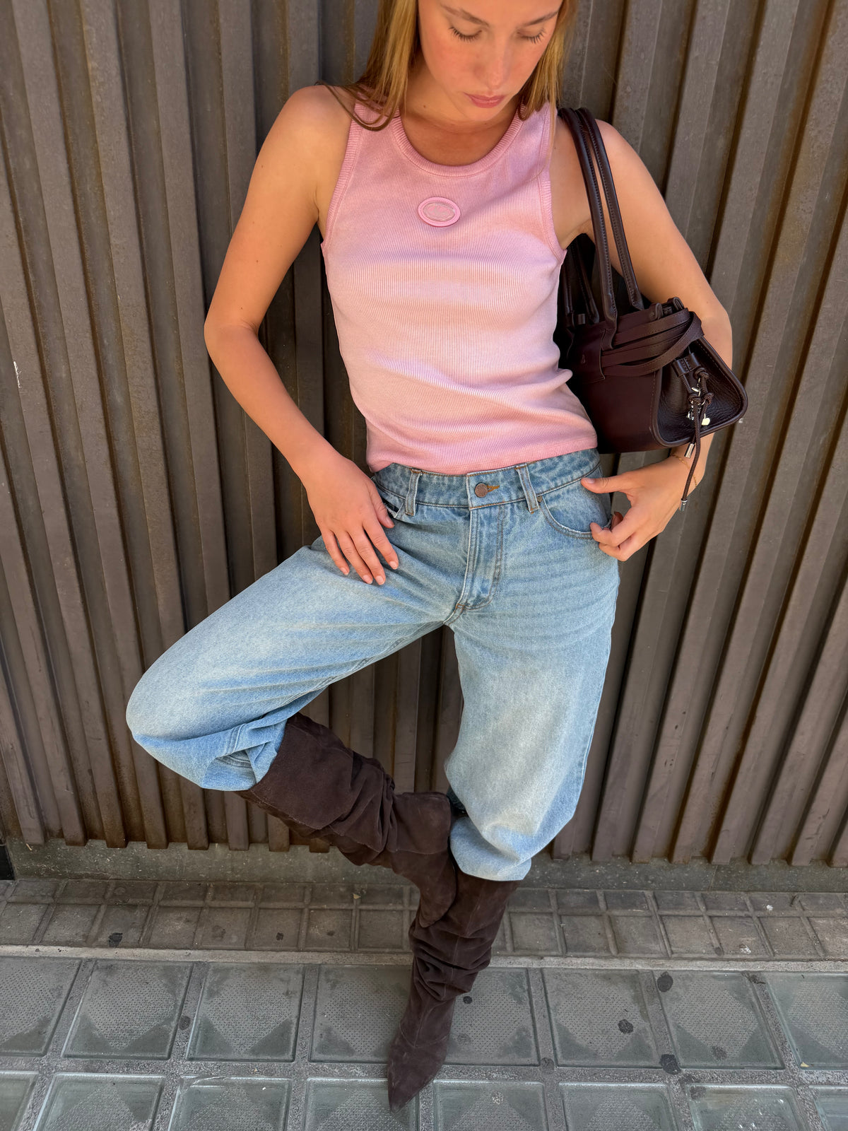 Sophisticated Pleasure Tank Top Pink