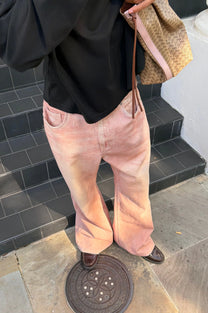 Chelsea Bootcut Jeans Pink