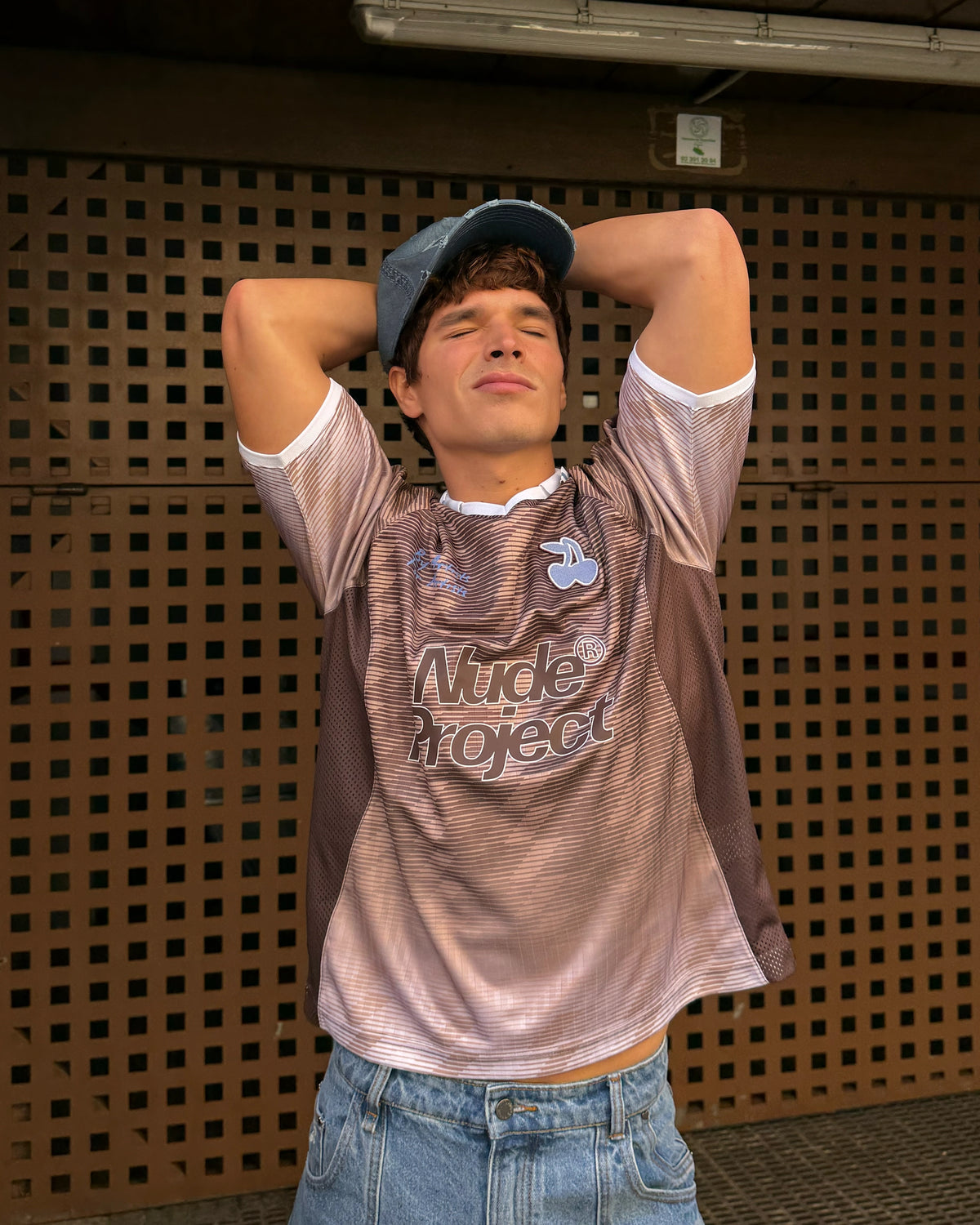 Radja Football Tee Brown