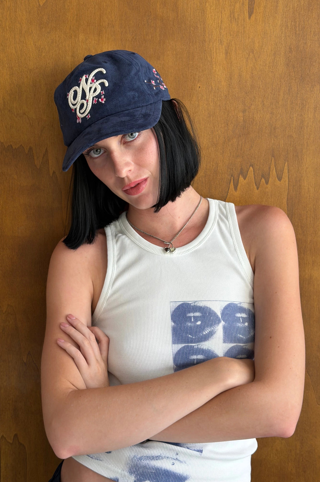 Script Embroided Cap