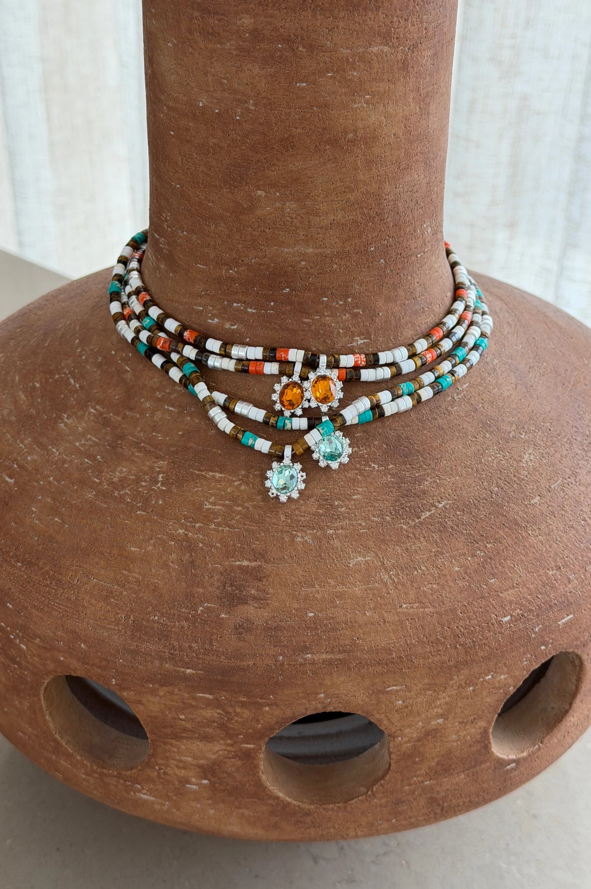 Famara Necklace Blue