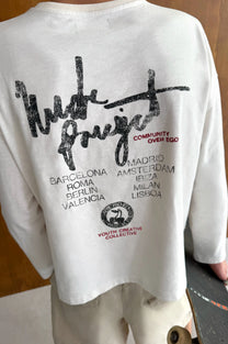 Ego Long-Sleeve Tee Marshmallow