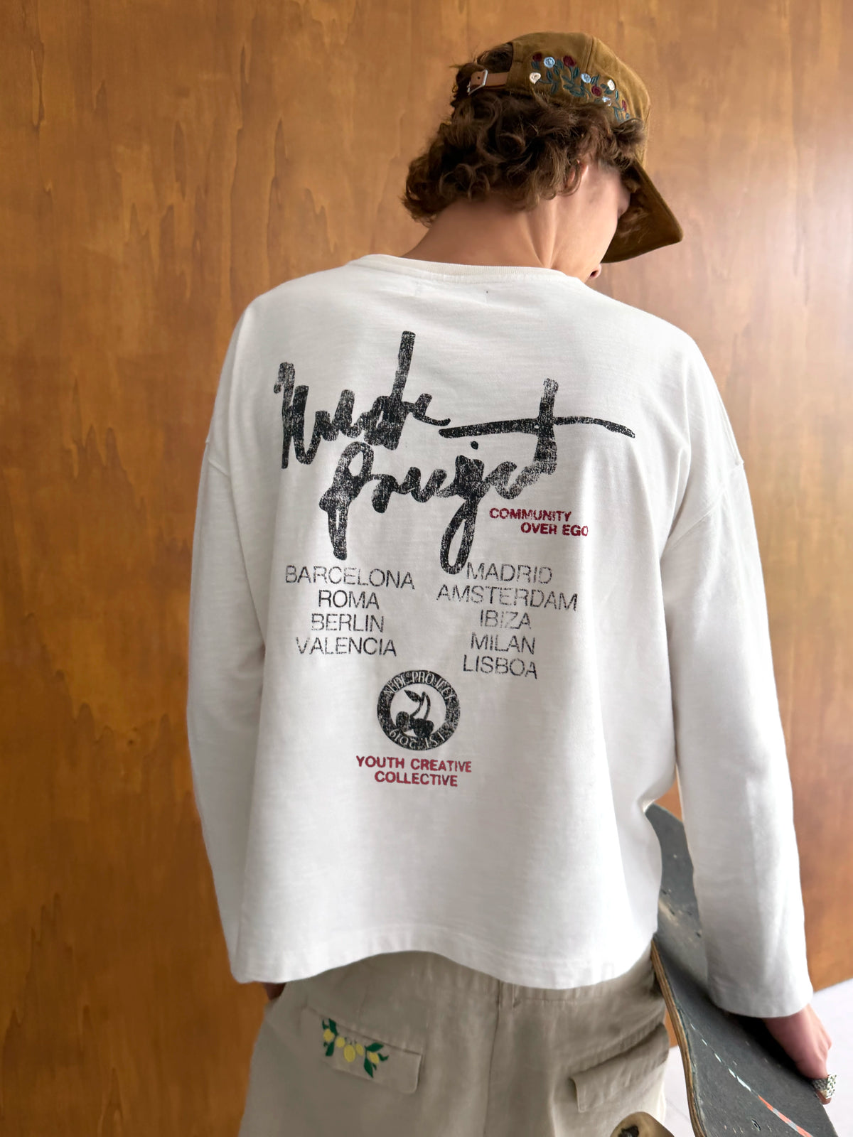 Ego Long-Sleeve Tee Marshmallow
