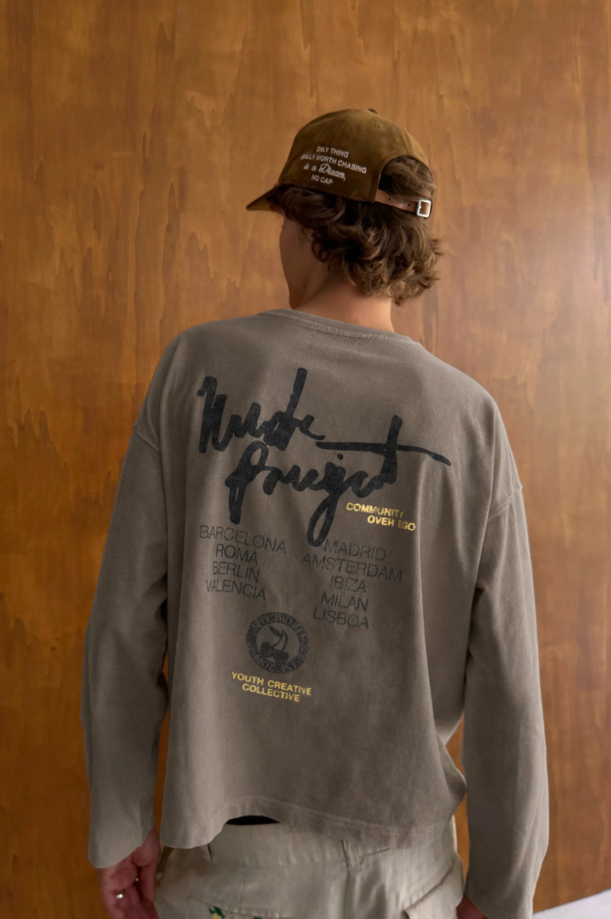 Ego Long-Sleeve Tee Ash