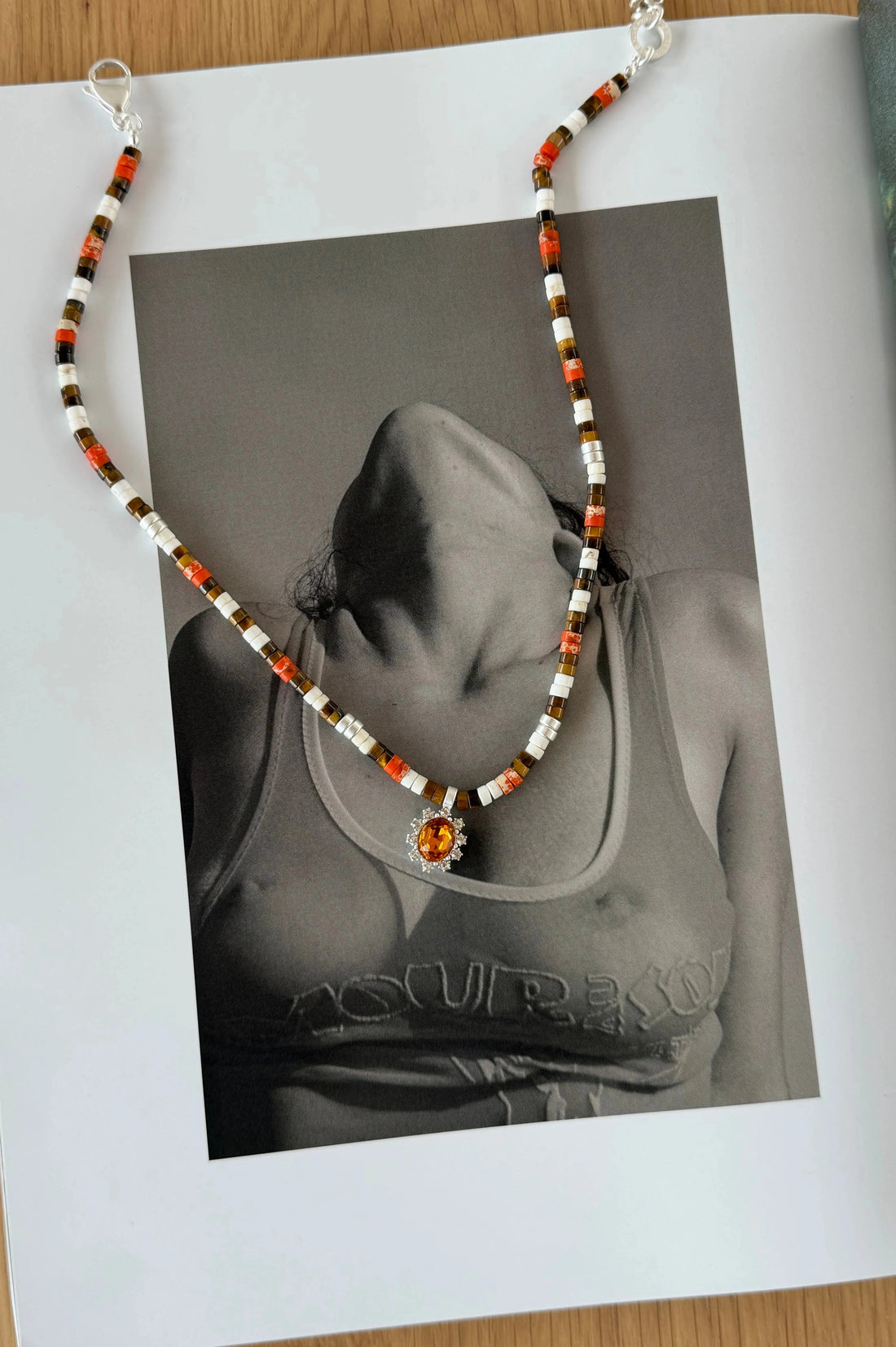 Famara Necklace Orange