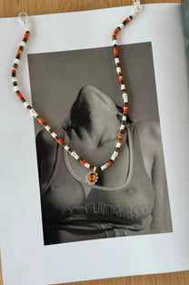 Famara Necklace Orange