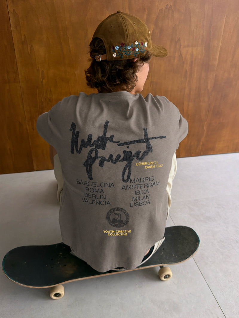 Ego Long-Sleeve Tee Ash