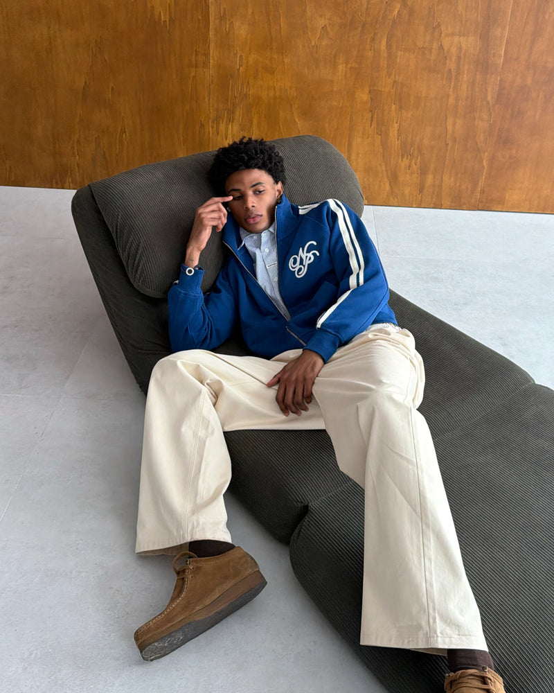 Ying-Yang Zip-Up Navy