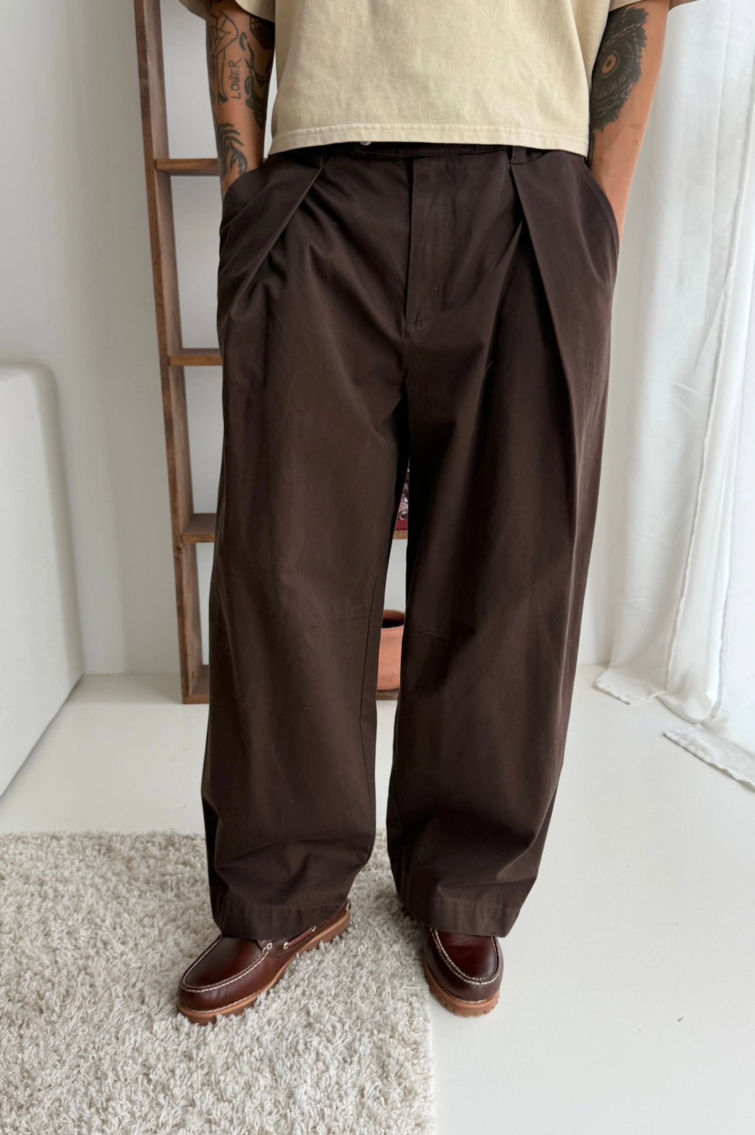 The Manager Chino Pants Brown